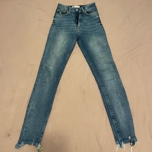 High rise jean